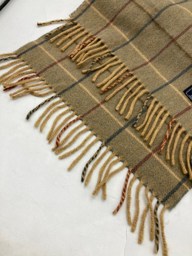 Burberrys バーバリーズ カシミヤ100％ マフラー イングランド製 中古 D4