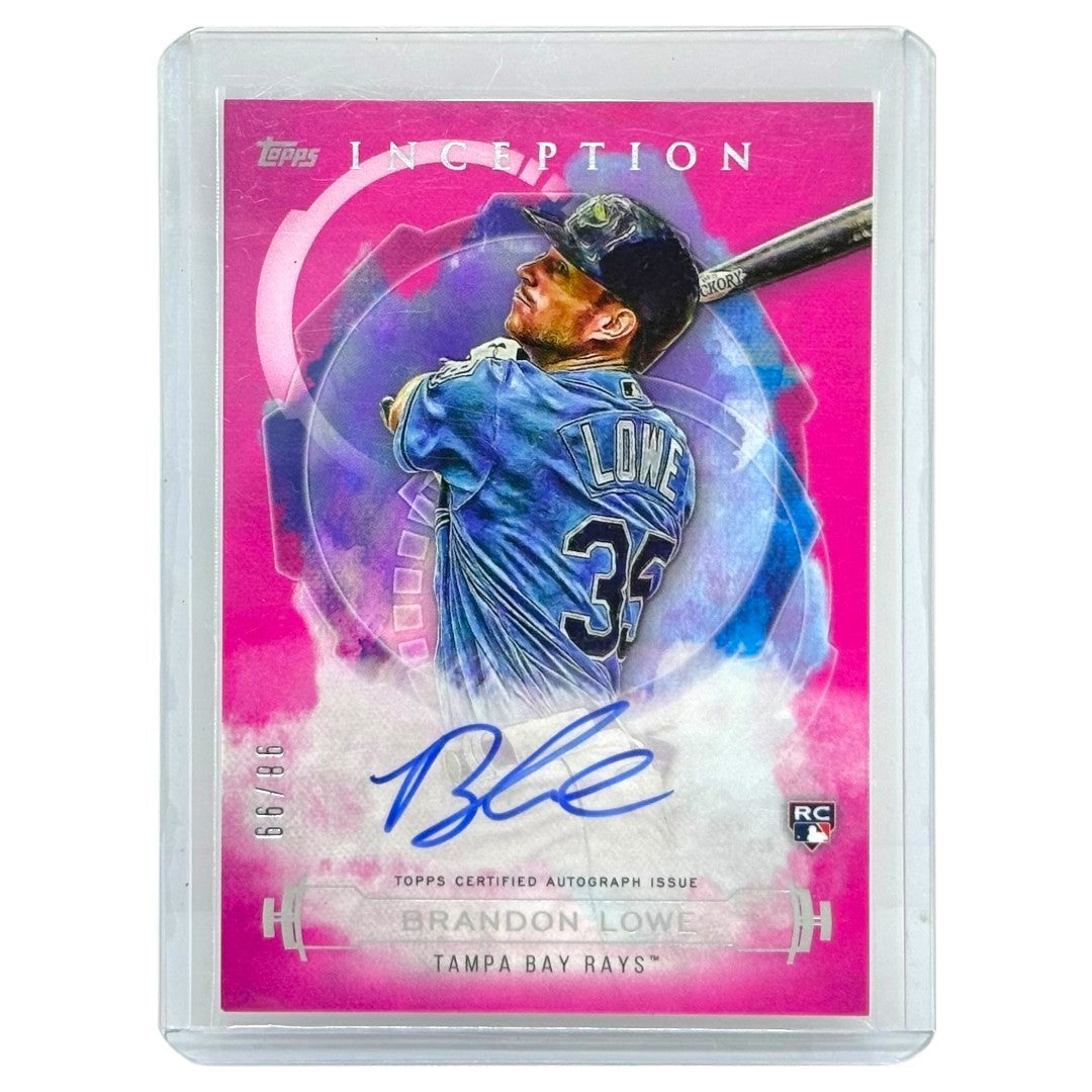 TOPPS MLBカード INCEPTION BRANDON LOWE TAMPA BAY RAYS /99 #RES-BL 中古 IT1