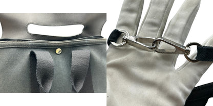 HERMES エルメス ヴァルパライソMM ハンドバッグ 鞄 ブランド レザー キャンバス レディース 中古 W４