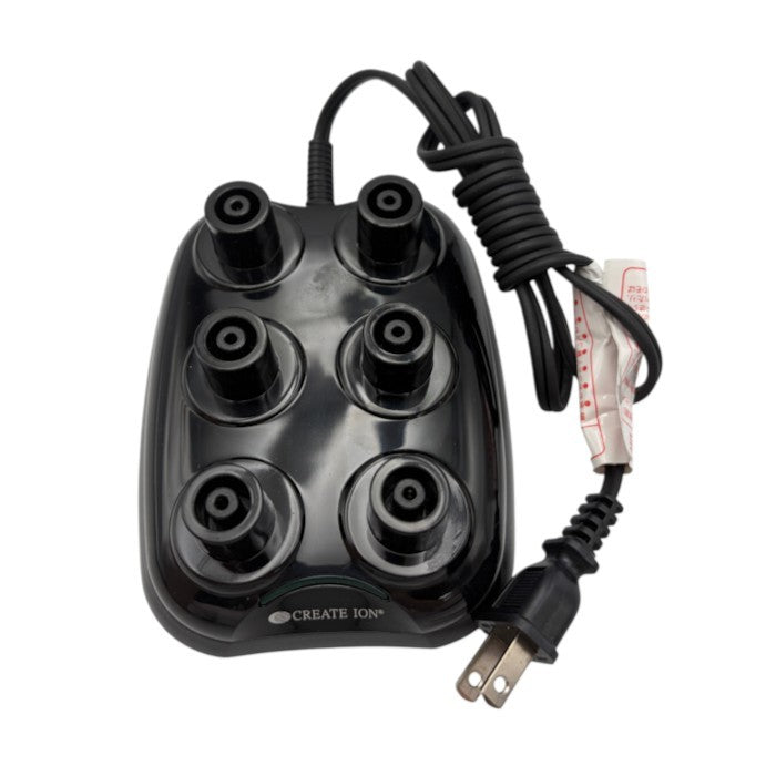 CREATE ION ワンウェイスリーカール ホットカーラー ノアール CIH-W06N クレイツ ヘア 家電製品 素早く 簡単 中古 W４