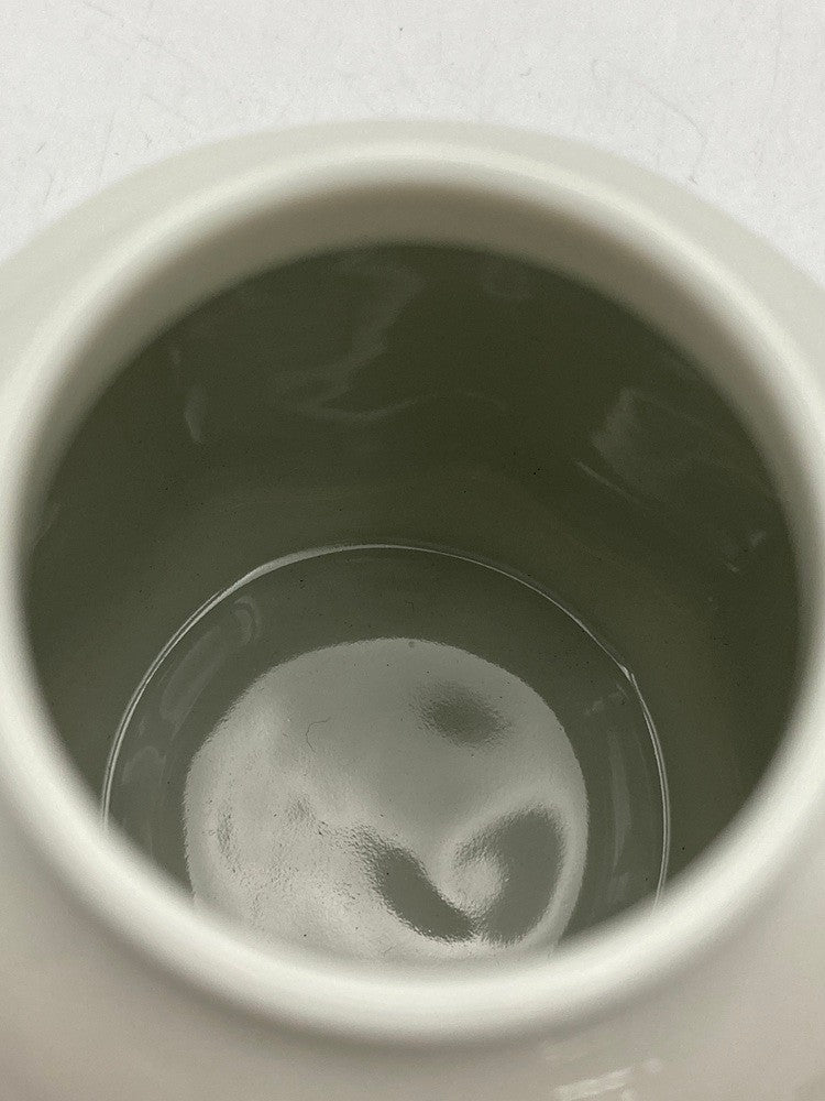 御室焼 和善造 北村和善  紫交趾三仙果 茶心壷 中古 D4