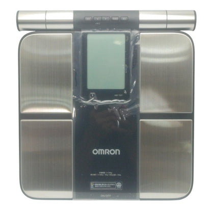 【未使用品】 OMRON オムロン Bluetooth対応 体重体組成計 カラダスキャン HBF-702T 中古 H4