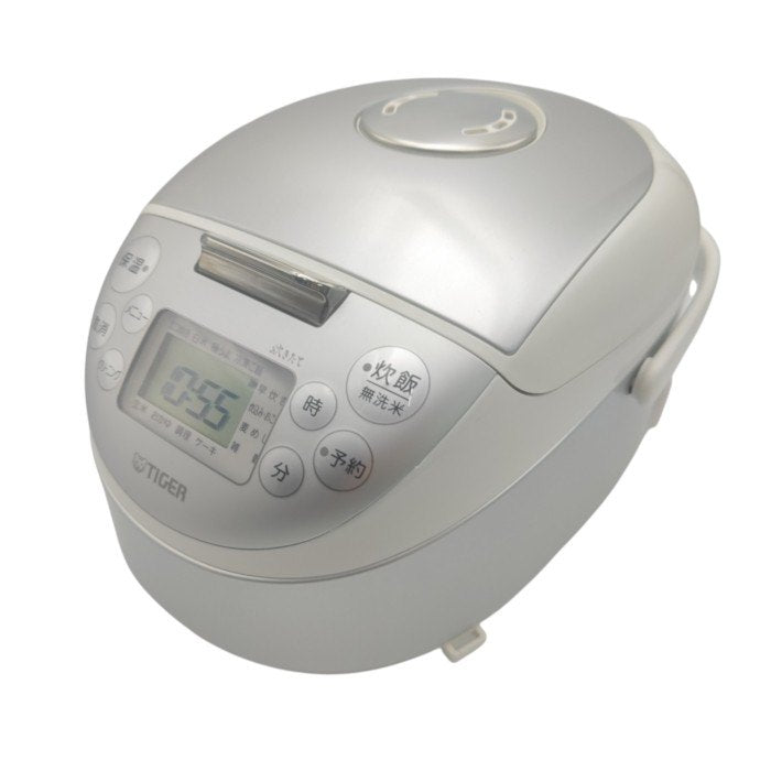 TIGER タイガー 3合 IHジャー炊飯器 3合 炊きたて JPF-G055 WL 中古 H4