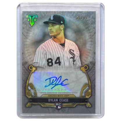TOPPS MLBカード TRIPLE THREADS DYLAN CEASE CHICAGO WHITE SOX /99 #RAC-DC 中古 IT2