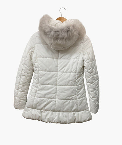 Blugirl Blumarine ブルーガール ブルマリン フォックスファー 中綿ジャケット LQ0214200 サイズ IT38 中古 D4