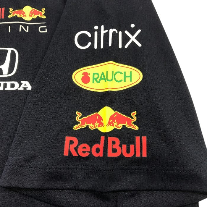 PUMA プーマ Red Bull Honda レッドブルレーシング チーム Tシャツ 2021 メンズ ホンダ F1 レーシング Lサイズ ナイトスカイ 763112 中古 TK1