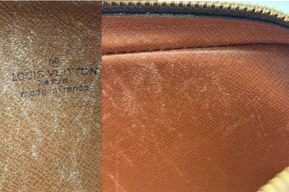 LOUIS VUITTON ルイヴィトン モノグラム 旧型 ポシェットマルリー バンドリエール M51828 ブランド おしゃれ レディース ミニ 小さめ 鞄 中古 W1