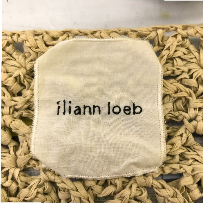 iliann loeb イリアンローブ セットアップ レディース 夏 綿100％ ベージュ 192-119 半袖 上下セット トップス スカート 中古 MK1