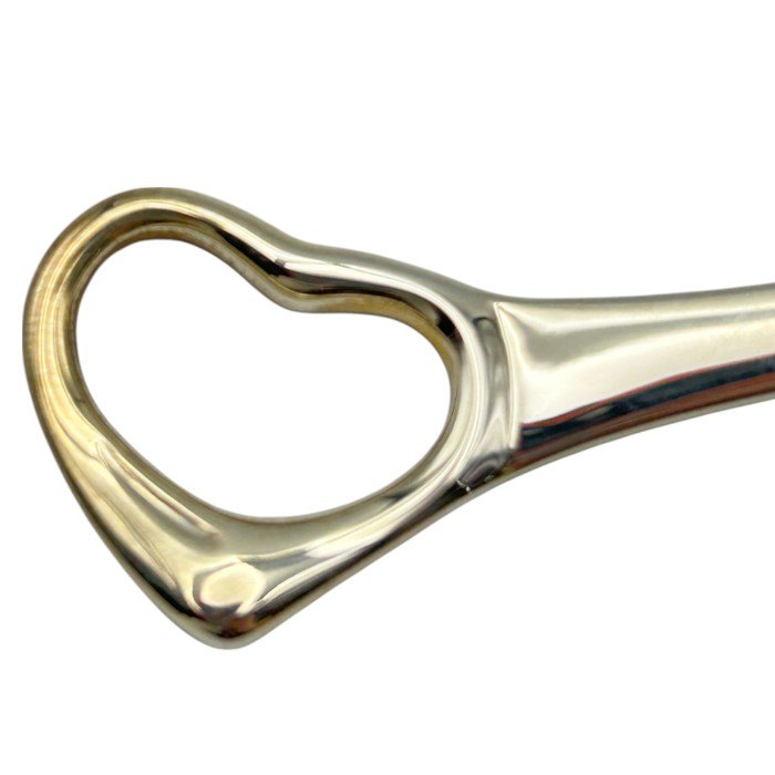 TIFFANY&Co. ティファニー Ag925 オープンハート ベビースプーン＆フォーク セット シルバー925 ベビー用品 食器 カトラリー 子供 中古 W４