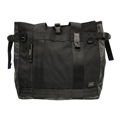 PORTER ポーター HEAT トートバッグ メンズ ヒート ナイロン A4収納 大容量 通勤 ブラック 703-06971 中古 T1