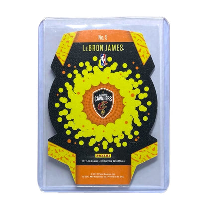 PANINI NBAカード REVOLUTION DIE CUT LEBRON JAMES CLEVELAND CAVALIERS #5 中古 IT2