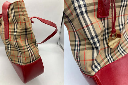 Burberrys バーバリーズ ノバチェック トートバッグ 中古 D4