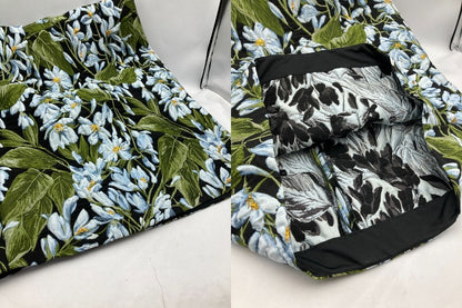 Blumarine ブルマリン 花柄 フレアスリーブ ワンピース サイズ IT40 レディース 中古 D4