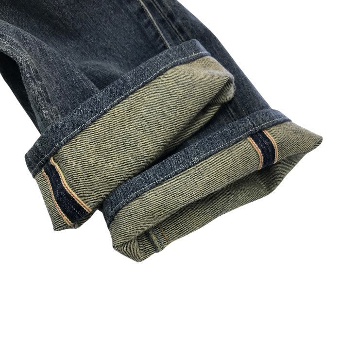 HYSTERIC GLAMOUR ヒステリックグラマー デニムパンツ メンズ ジーンズ コットン スタッズ セルビッチ インディゴ 28インチ 4AP-2761 中古 T1