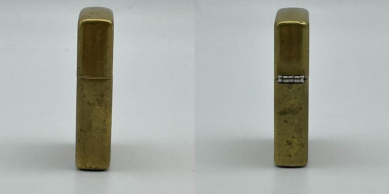 ZIPPO ジッポ サザンクロス 南十字星 ソリッドブラス 真鍮 1997年 アメリカ製 タバコ オイルライター ジッポー 中古 R1