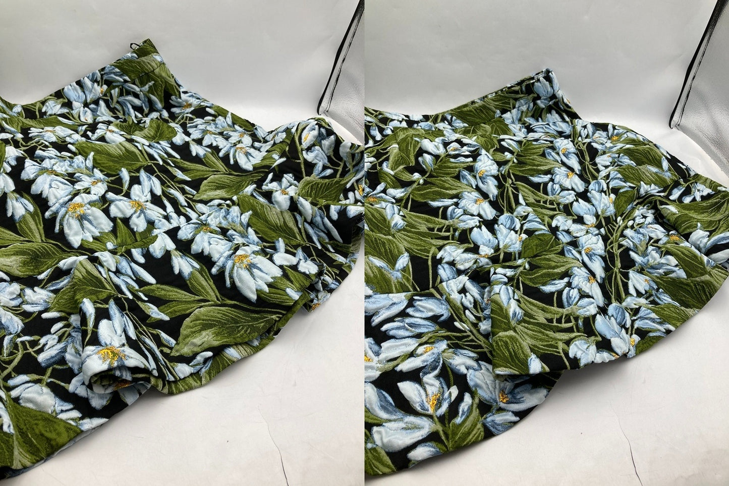 Blumarine ブルマリン 花柄 フレアスカート サイズ IT44 中古 D4