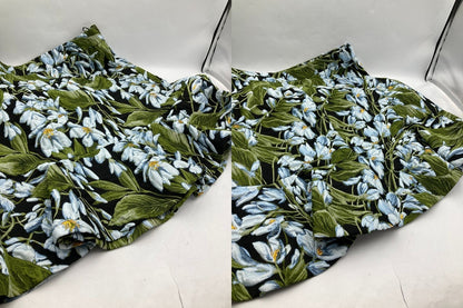 Blumarine ブルマリン 花柄 フレアスカート サイズ IT44 中古 D4