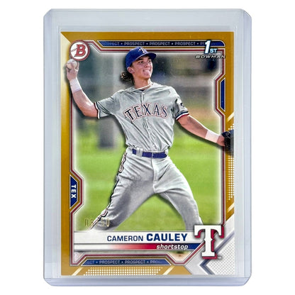 TOPPS MLBカード BOWMAN 1ST CAMERON CAULEY TEXAS RANGERS /50 #BD-192 中古 IT1