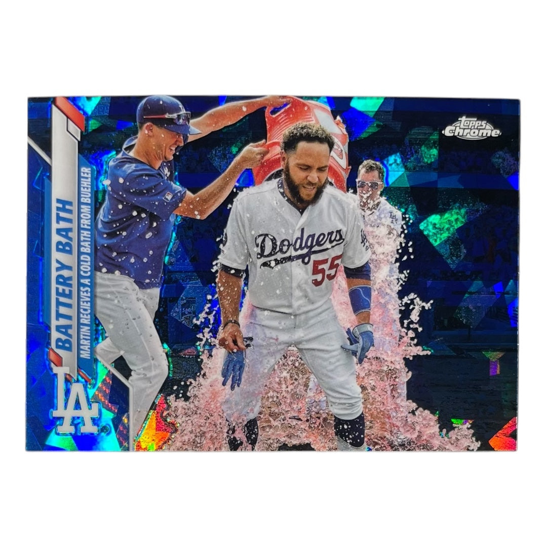 TOPPS MLBカード CHROME RUSSELL MARTIN WALKER BUEHLER LOS ANGELES DODGERS #U-284 中古 IT2