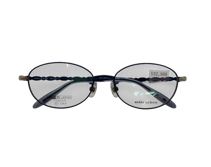 mila schon ミラショーン チタニウム メガネフレーム MS-1404 中古 D4