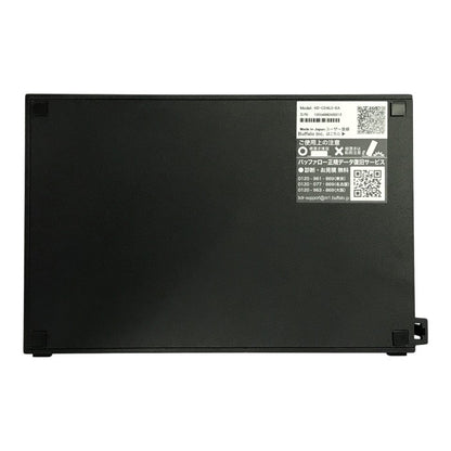 Buffalo バッファロー 4TB 外付けHDD ブラック TV録画 データ保存 ファンレス設計 ハードディスク HD-CD4U3-BA 中古 T1