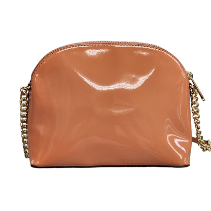 MICHAEL KORS マイケルコース ショルダーバッグ レディース エナメル 無地 斜め掛け ゴールドチェーン ピンク 35T8GY3C2A 中古 T1