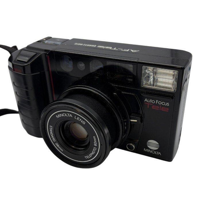 ジャンク品 MINOLTA ミノルタ AF-Tele フィルムカメラ 撮影 コンパクト ヴィンテージ 中古 W1