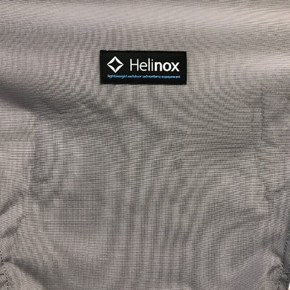 Helinox ヘリノックス グラウンドチェア ロータイプ 折りたたみ コンパクト 軽量 グレー 8022Y 中古 T1