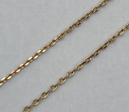 K10 3粒 人工石 ネックレス 中古 D4