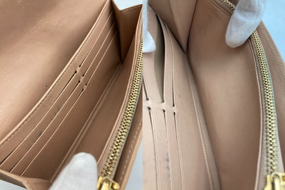 LOUIS VUITTON ルイヴィトン ヴェルニ ポルトフォイユ・サラ M91522 長財布 中古 D4