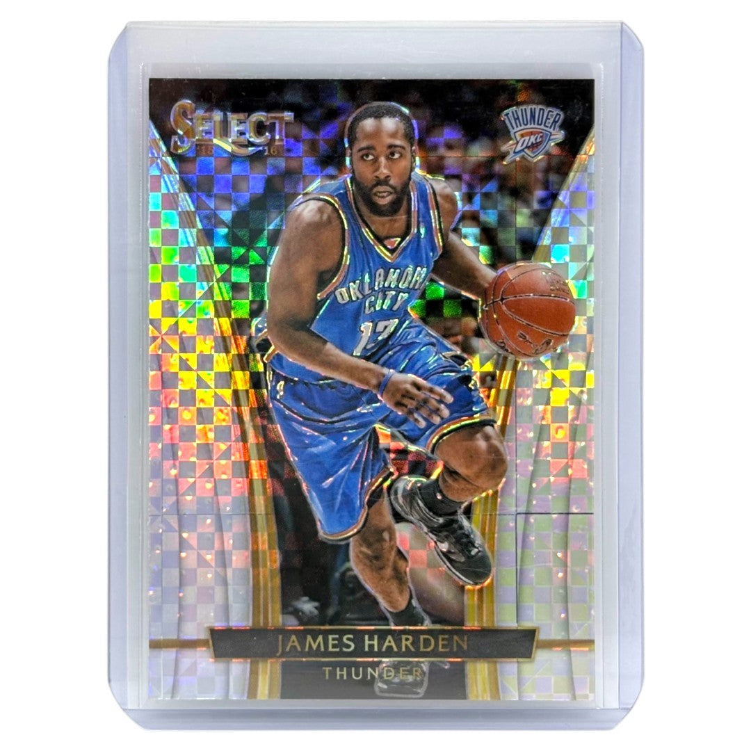PANINI NBAカード SELECT PRIZM JAMES HARDEN OKLAHOMA CITY THUNDER #284 中古 IT1