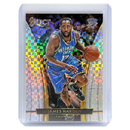PANINI NBAカード SELECT PRIZM JAMES HARDEN OKLAHOMA CITY THUNDER #284 中古 IT1