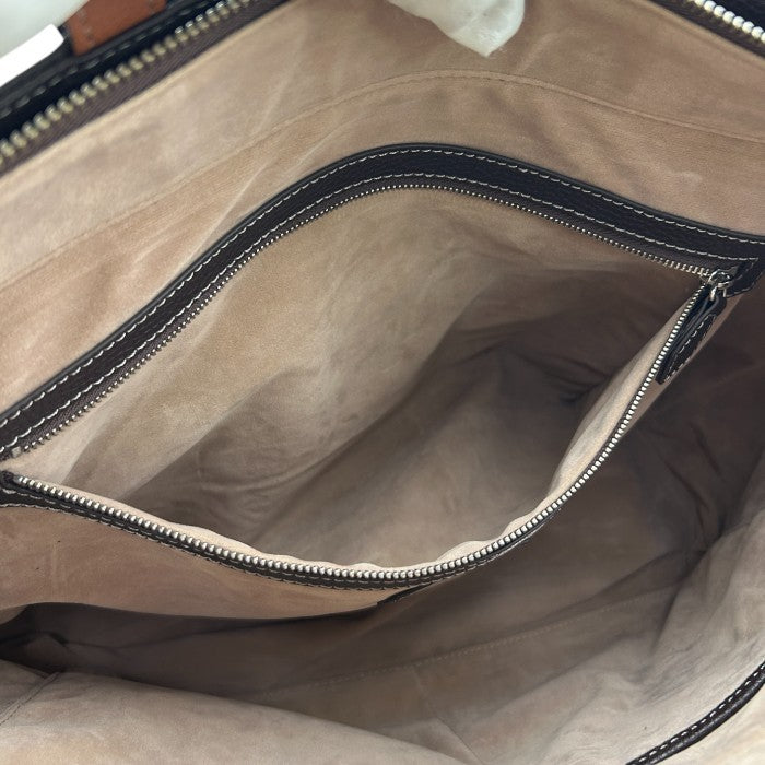 UNITED ARROWS GREEN LABEL RELAXING ユナイテッドアローズ グリーンレーベルリラクシング シボ革 トートバッグ 鞄 レザー メンズ ビジネス A4 通勤 中古 W４