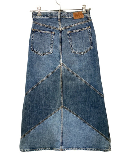 GAP 1969 ギャップ 00s イタリア製 パッチドデニムスカート 293029-00-6 サイズ4 中古 D4
