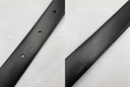 ALFRED DUNHILL ダンヒル バックル レザーベルト メンズ 中古 D4