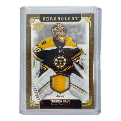 UPPER DECK NHLカード CHRONOLOGY TUUKKA RASK BOSTON BRUINS /25 #177 中古 IT1