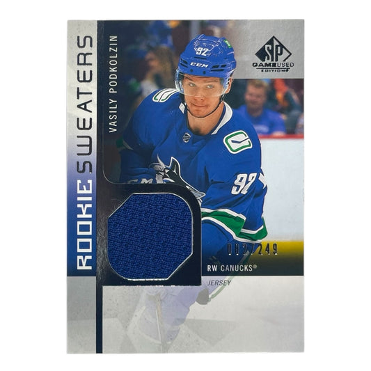 UPPER DECK NHLカード SP GAME USED VASILY PODKOLZIN CANUCKS /249 #RS-VP 中古 IT2