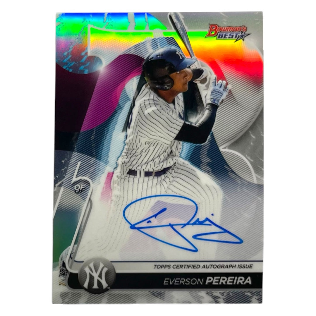 TOPPS MLBカード BOWMAN'S BEST EVERSON PEREIRA NEW YORK YANKEES #B20-EP 中古 IT2
