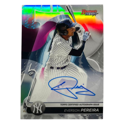 TOPPS MLBカード BOWMAN'S BEST EVERSON PEREIRA NEW YORK YANKEES #B20-EP 中古 IT2