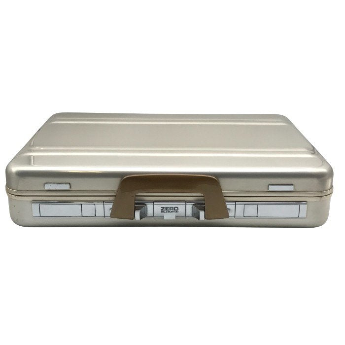 ZERO HALLIBURTON ゼロハリバートン アタッシュケース メンズ ビジネス ブリーフケース ヴィンテージ ナンバーロック シルバー 中古 T1