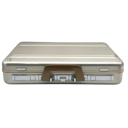 ZERO HALLIBURTON ゼロハリバートン アタッシュケース メンズ ビジネス ブリーフケース ヴィンテージ ナンバーロック シルバー 中古 T1