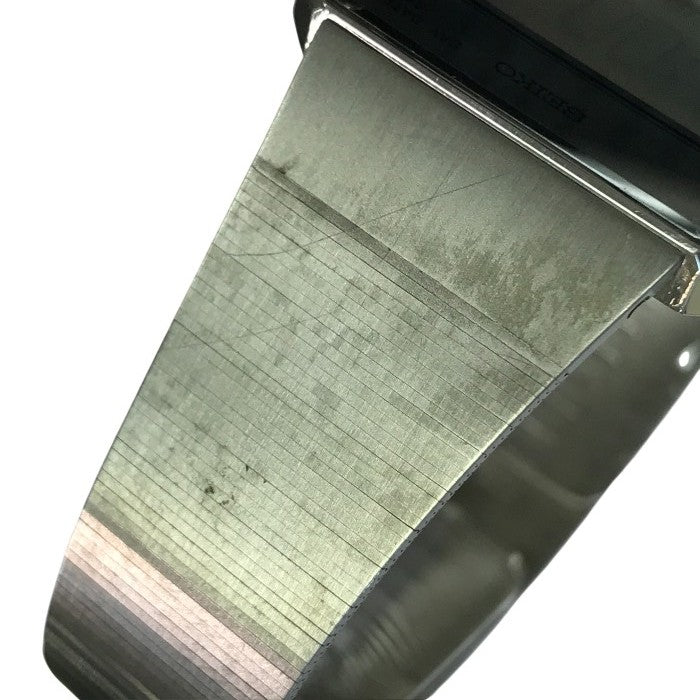 SEIKO セイコー ドットマトリックス 腕時計 メンズ デジタル クオーツ 画面スクロール ヴィンテージ D031-4000 中古 T1
