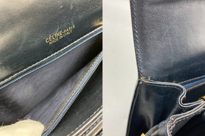 CELINE セリーヌ Cサルキー 肩掛け ショルダーバッグ レディース 中古 D4