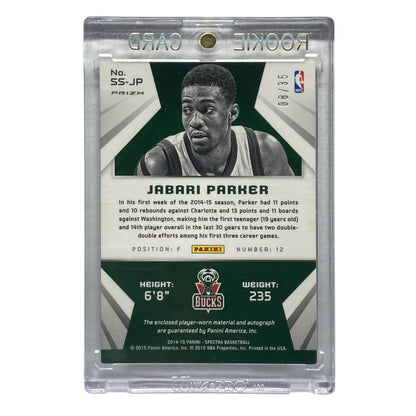 PANINI NBAカード SPECTRA PRIZM JABARI PARKER BUCKS 08/35 #SS-JP 中古 IT2