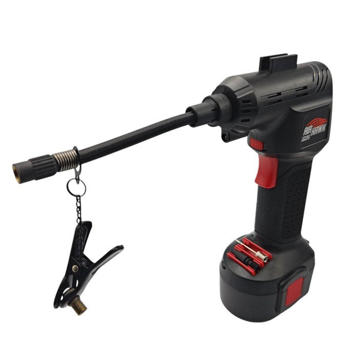 AIR HAWK PRO エアホークプロ 充電式 エアコンプレッサー AH001 中古 H4