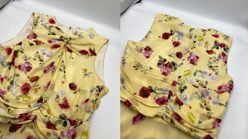 ANNA MOLINARI  アンナモリナーリ 花柄 ノースリーブ ワンピース サイズ IT40 レディース 中古 D4