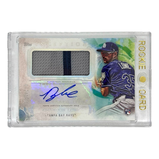 TOPPS MLBカード INCEPTION BRANDON LOWE TAMPA BAY RAYS 072/199 #IAP-BL 中古 IT1