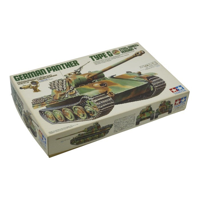 タミヤ 35174 1/35 ミリタリーミニチュアシリーズ NO.174 ドイツパンサーG型 スチールホイール仕様 中古 a1