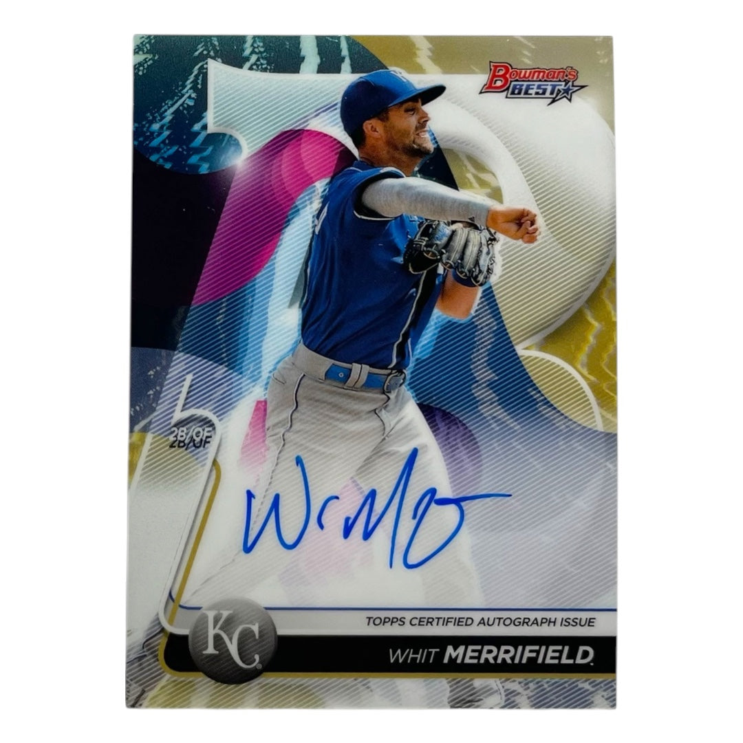 TOPPS MLBカード BOWMAN'S BEST WHIT MERRIFIELD KANSAS CITY ROYALS #B20-WM 中古 IT2