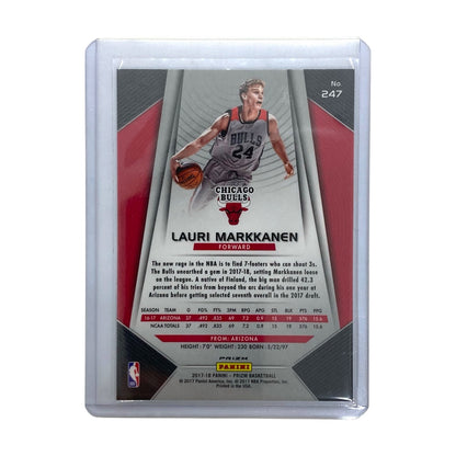 PANINI NBAカード PRIZM LAURI MARKKANSEN BULLS #247 中古 IT2